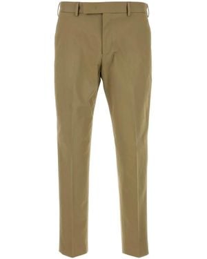 PT Torino Slim-Cut Chinos - Natural