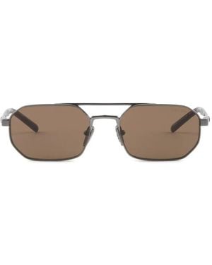 Prada Sunglasses With Logo - Gray