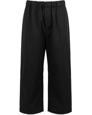 Societe Anonyme Chiba Elasticated-Waist Trousers - Black