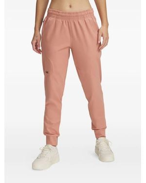 Under Armour Pantalon De Jogging À Chevilles Élastiquées - Rose