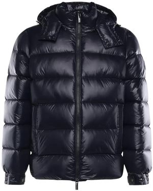 Heskimo Hooded Puffer Jacket - Blue