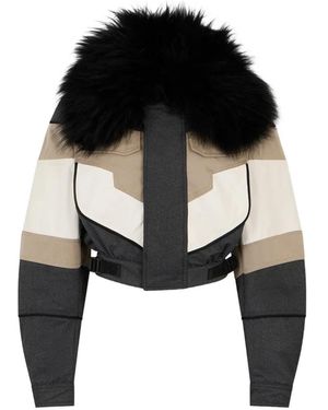 DSquared² Veste De Ski À Design Color Block - Black