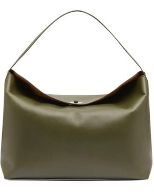 Christopher Esber Turnlock Grande Shoulder Bag - Green