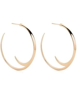 Shaun Leane Large Talon Cat Claw Hoop Earrings - Metallic