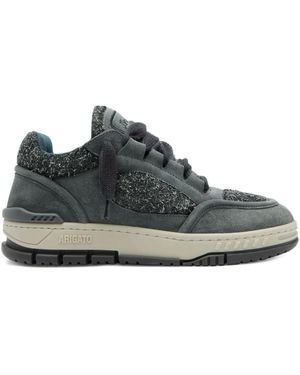 Axel Arigato Area Loop Suede Trainers - Black