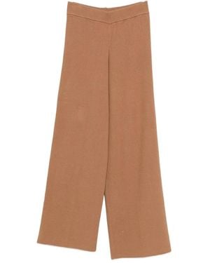 Twinset Ribbed trousers - Marrón