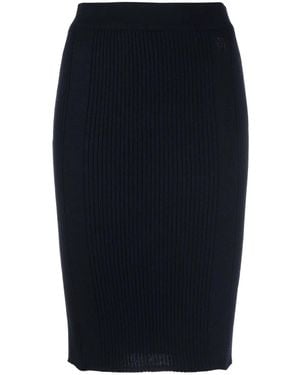 Tommy Hilfiger Knit Pencil Skirt - Blue