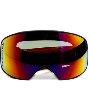 Tag Heuer Logo-Strap Ski Goggles - Black