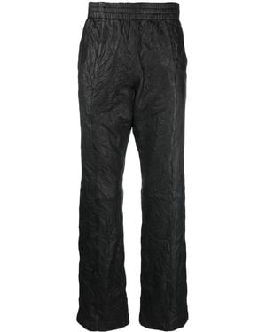 Zadig & Voltaire Pacha Straight-Leg Trousers - Black