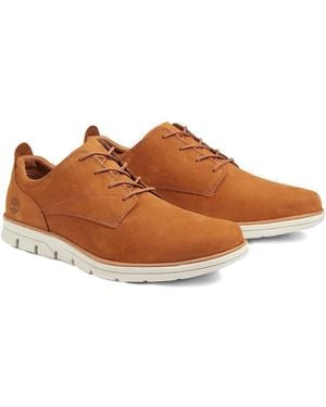 Timberland Bradstreet Plain-Toe Lace-Up Boots - Brown