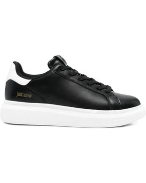 Just Cavalli Lace-Up Trainers - Black