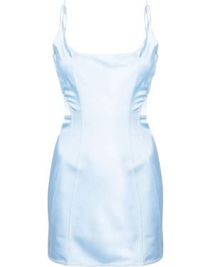 Anna October Minikleid Mit Offenem Rücken - Blau