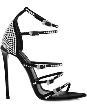 Philipp Plein Mignon 120mm サンダル - ブラック