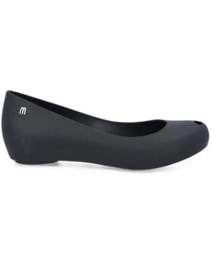 Melissa Logo-Plaque Ballet Flats - Blue