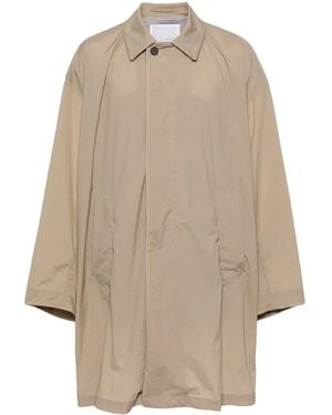 Kolor Button-Up Trenchcoat - Naturel