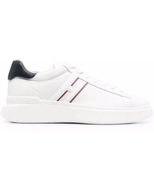 Hogan H580 Leather Trainers - White