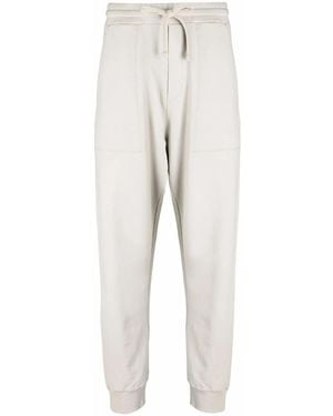 Nanushka Logo-Embroidered Track Pants - White
