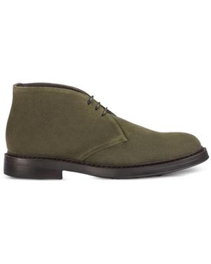 Doucal's Desert Boots En Daim À Lacets - Green