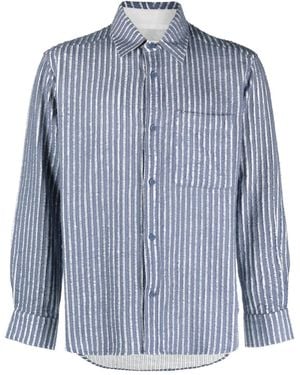 Craig Green Camicia A Righe - Blu