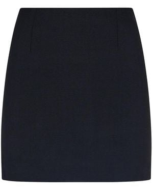Tagliatore Getailleerde Mini-Rok - Blauw