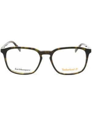Timberland Earthkeepers Rectangle-Frame Glasses - Black