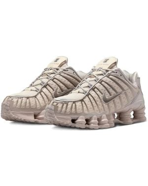 Nike Shox Tl Lace-Up Trainers - White