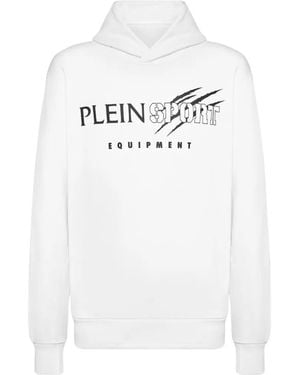 Philipp Plein Hoodie Imprimé - White