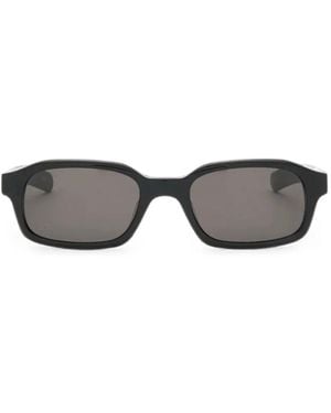 FLATLIST EYEWEAR Hanky Rectangle-Frame Sunglasses - Grey