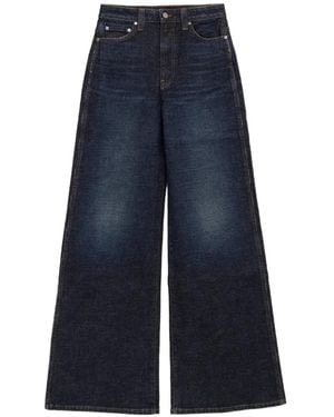 KHAITE Dane Stretch Jeans - Blue