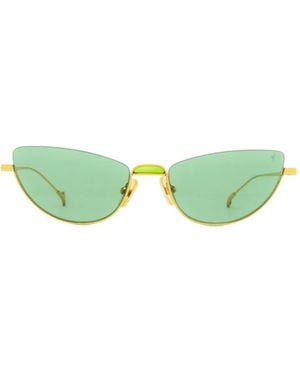 Eyepetizer Odaiba Cat-Eye-Sonnenbrille - Grün