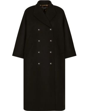 Dolce & Gabbana Cappotto Doppiopetto - Nero