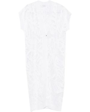 Brunello Cucinelli Cárdigan Con Lentejuelas - Blanco