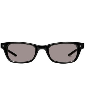 Gentle Monster Jane Rectangle-Frame Sunglasses - Black