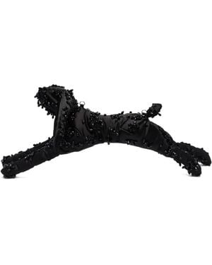 Simone Rocha Bandolera Hare Con Cuentas - Negro