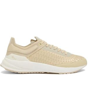Now You Live Yp 305 Lace-Up Trainers - White
