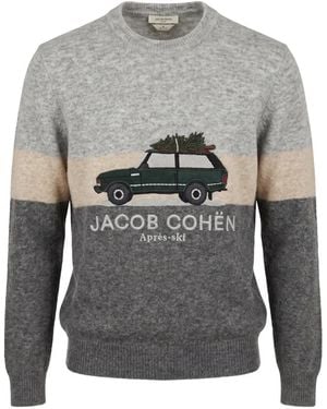Jacob Cohen Après-Ski Alpaca Jumper - Grey