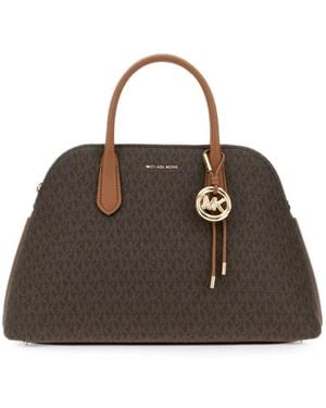 MICHAEL Michael Kors Logo-Pattern Tote Bag - Brown
