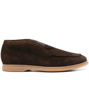 Eleventy Suede Desert Boots - Brown