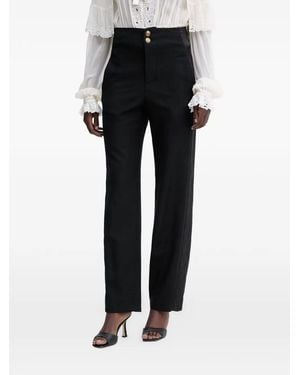 Twinset Side-Panel Tailored Pants - Black