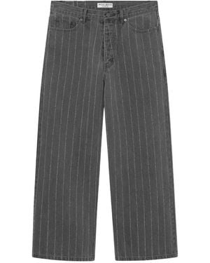 WOOD WOOD Wwtype 3 Jeans Mit Nadelstreifen - Grau