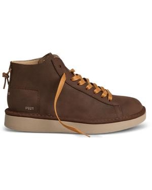 Pànchic P021 Sneakers Aus Wildleder - Braun