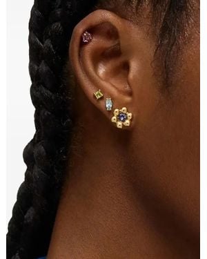 Tous Sugar Party Flower-Embellished Stud Earrings - Brown