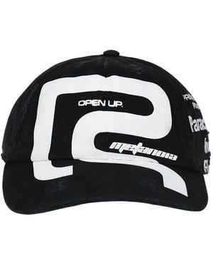 RRR123 グラフィック キャップ - ブラック