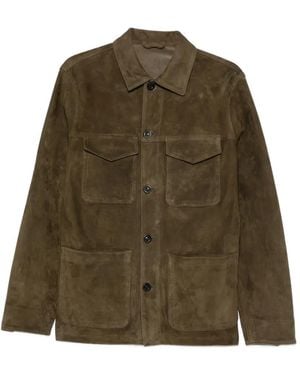 Boglioli Leather Jacket - Green