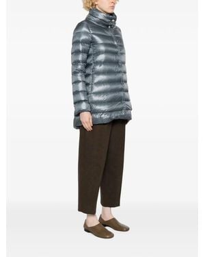 Herno Amelia Quilted Jacket - Blue