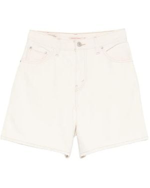 Levi's Denim Shorts - White