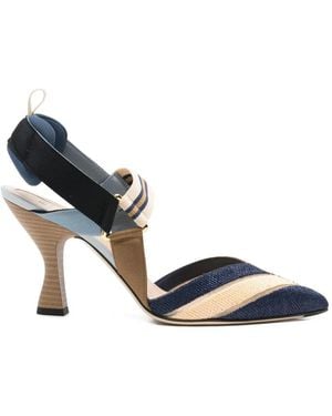 Fendi 'Colibrì' Pumps - Blau