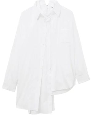 Comme des Garçons Chemise À Design Asymétrique - Blanc