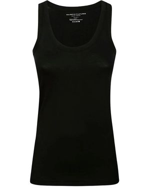 Majestic Filatures Sleeveless Top - Black