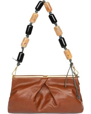 Dries Van Noten Clutch - Marrone